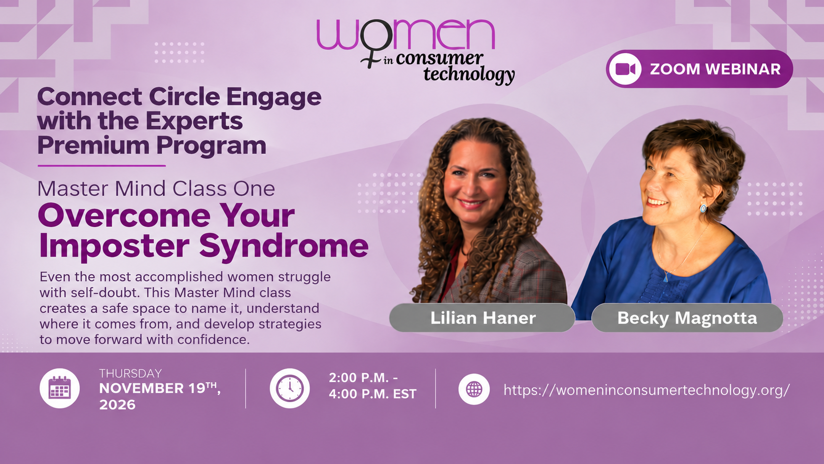 Women in Consumer Technology Webinar